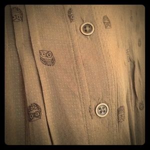 torrid Owl tank/tunic sz3